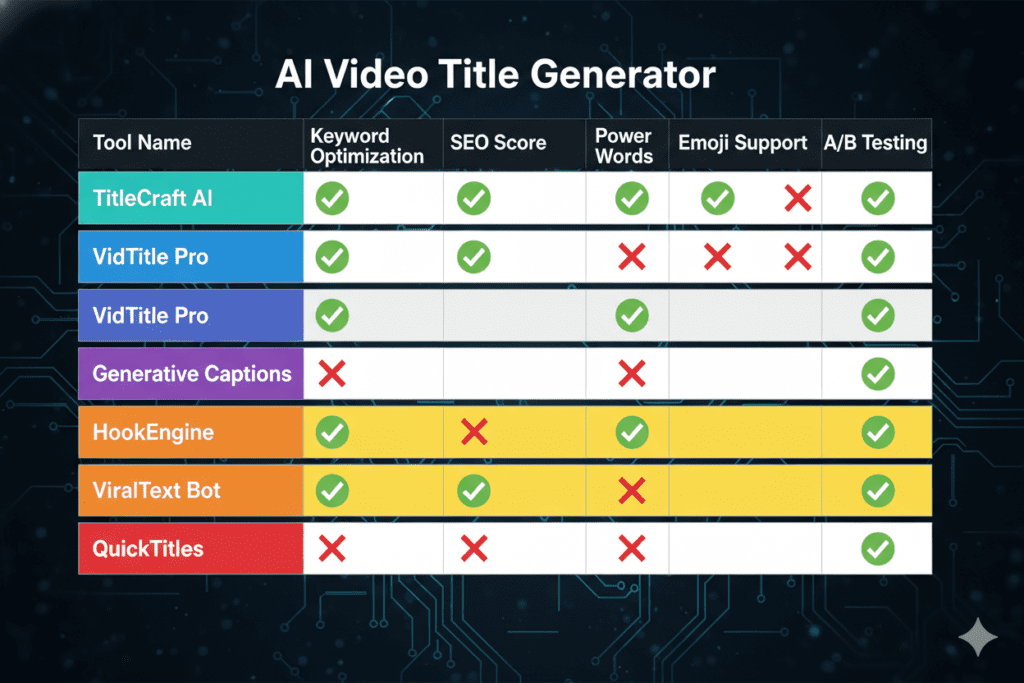 free AI title generator YouTube
