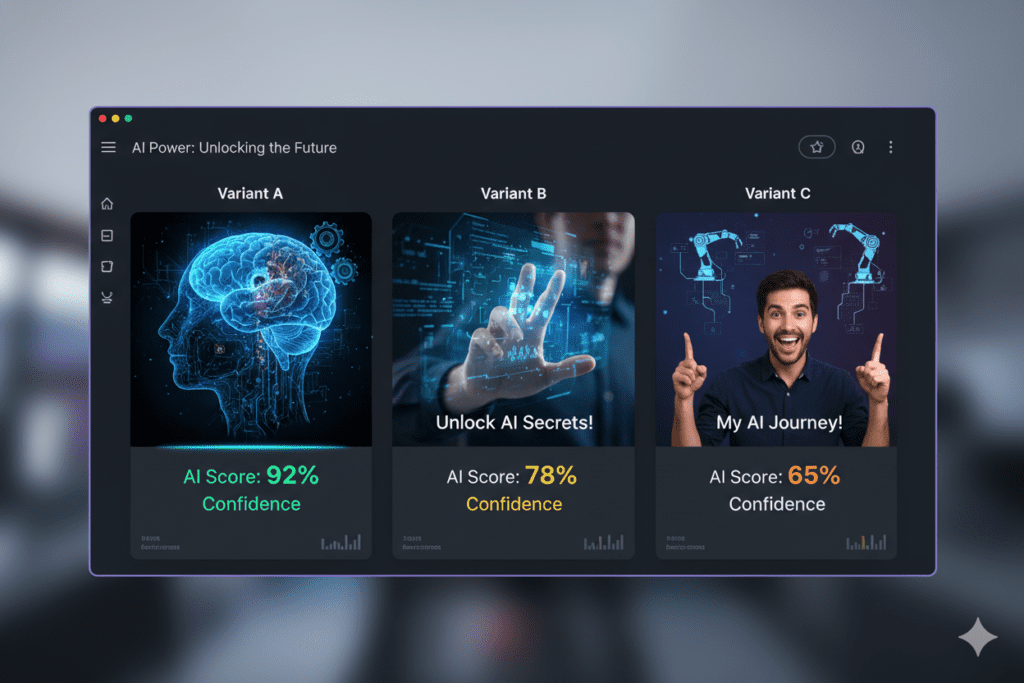 Your Thumbnails Are Killing Your Channel (Here's How AI A/B Testing Fixes That in 2026) 3 how to use ai for youtube thumbnail and title ab testing 2026