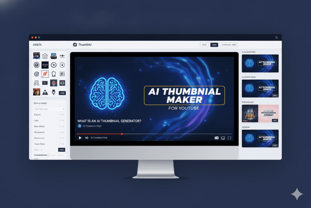 AI YouTube Thumbnail Generator
