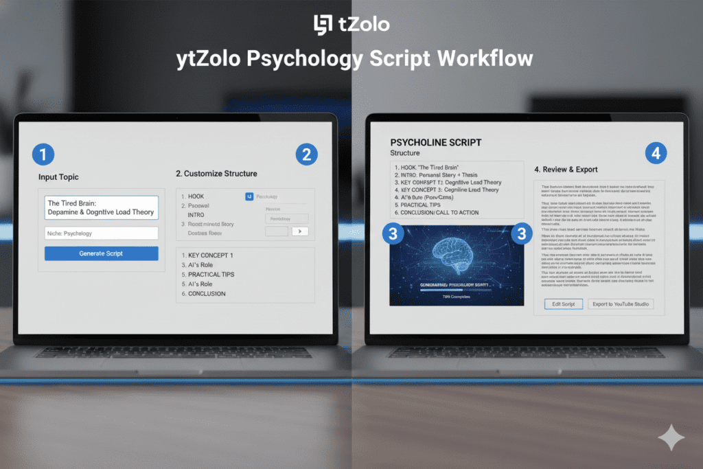 I Tried Every AI Tool to Write Psychology YouTube Scripts. One Actually Won. 7 best ai for generating youtube scripts psychology niche