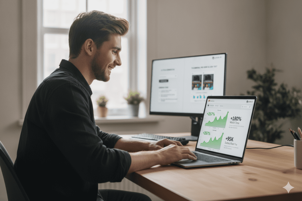 The Secret Weapon Top YouTubers Use to Get More Clicks (It's Not What You Think) 8 best ai software for youtube thumbnail and title creation