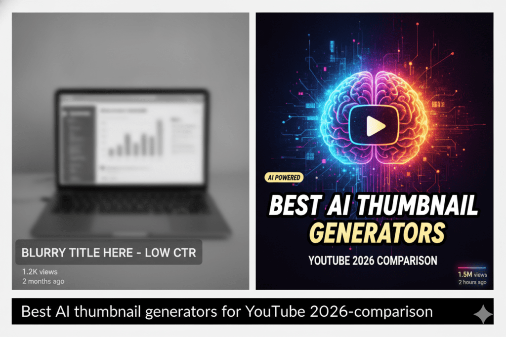 best ai thumbnail generators for youtube 2026