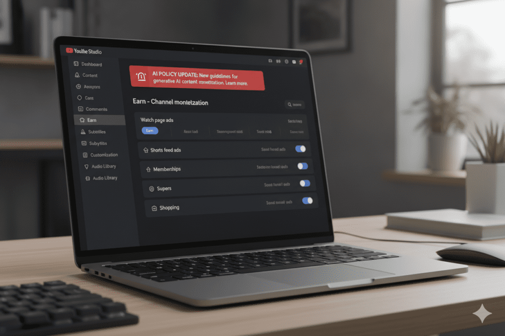 YouTube's Policy on AI Generated Content Shorts: What Every Creator Must Know in 2026 (And How to Stay Safe) 3 does youtube allow ai generated shorts monetization