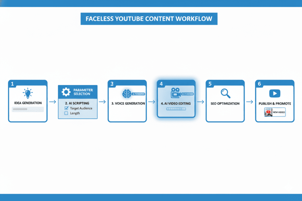 faceless YouTube channelsefdx
