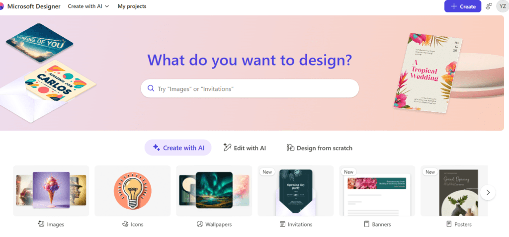 Best AI Thumbnail Generator for YouTube (2026 Guide) 10 Microsoft Designer AI thumbnail generator for YouTube