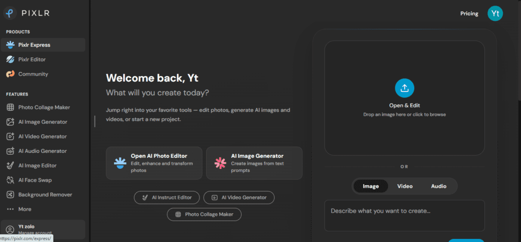 Best AI Thumbnail Generator for YouTube (2026 Guide) 13 Pixlr browser-based AI thumbnail editor with layer controls