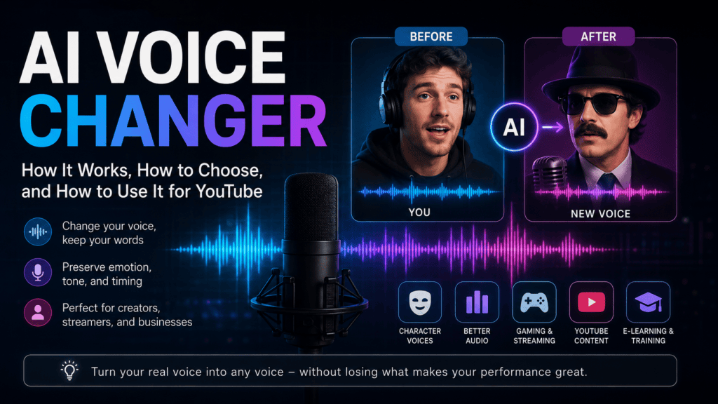AI Voice Changer Transform Your Voice with AI in Real Time