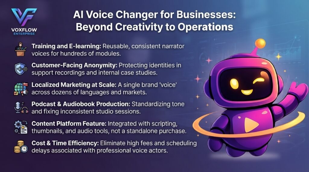 AI Voice Changer for Businesses