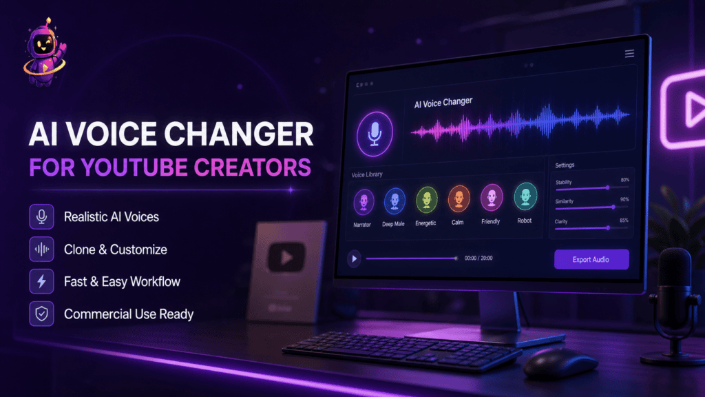 AI Voice Changer for YouTube: A Creator's Guide to Voice Conversion in 2026 3 AI Voice Changer for YouTube