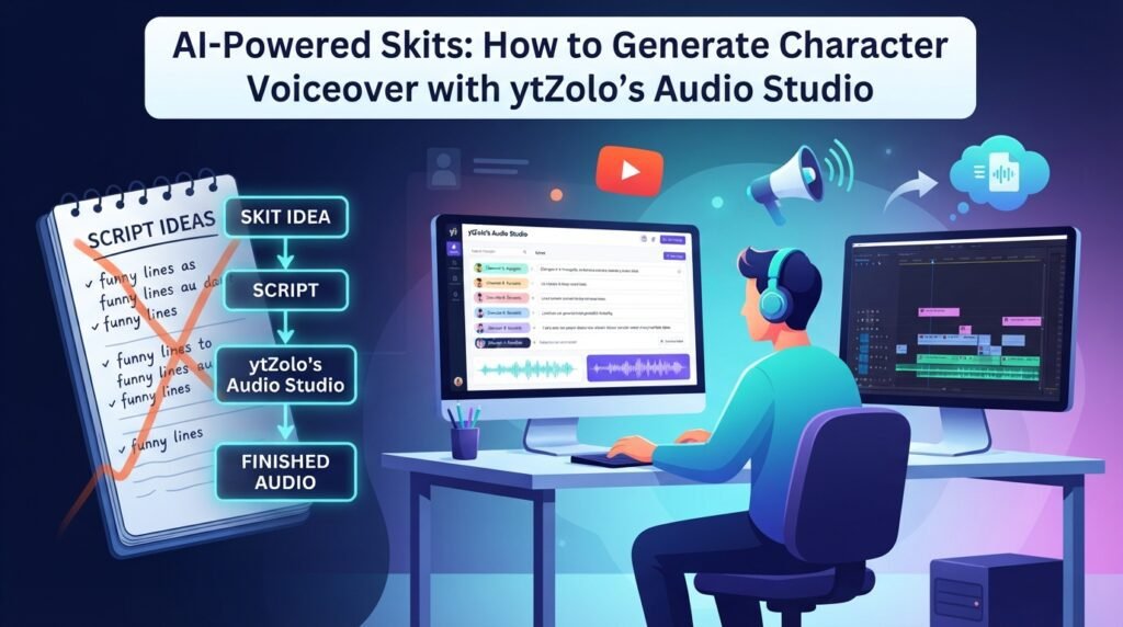 Generate YouTube Skits Using AI Dialogue 2 AI YouTube skits