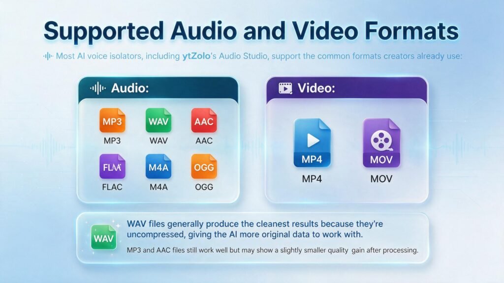 AI Voice Isolator: The Complete Guide to Clean Audio in 2026 4 AI audio cleaner