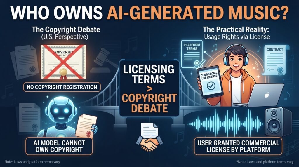 Is AI-Generated Music Copyright Free? A Creator's Guide 4 AI-generated music
