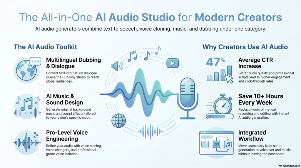 Best AI Audio Generator: A Complete Guide to Choosing the Right Tool in 2026