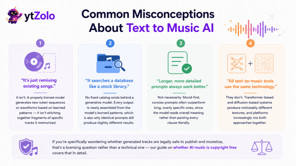 Text-to-Music AI Explained: How It Actually Works 5 Common Misconceptions About Text to Music AI
