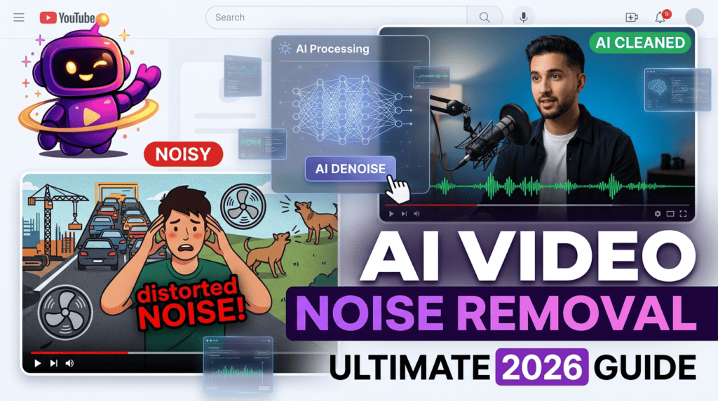 How to Remove Background Noise from Video Using AI (2026 Guide)