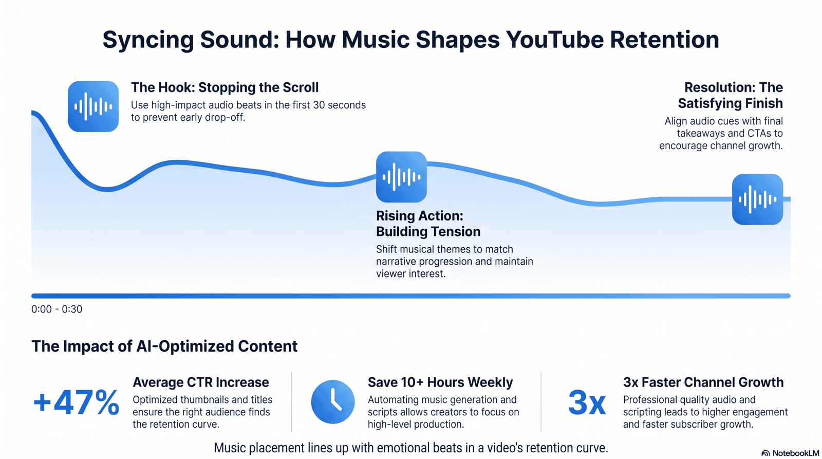 Illustration of a YouTube retention curve with waveform icons marking musical beats

Suggested filename: ai-music-retention-curve.png