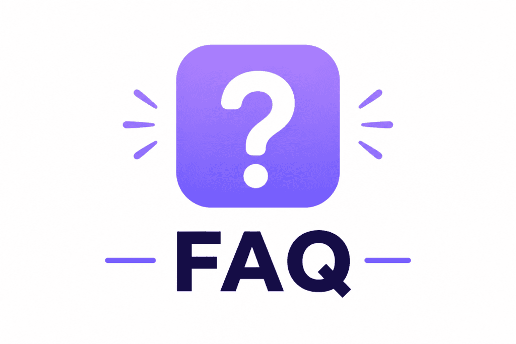 Question mark icon representing frequently asked questions