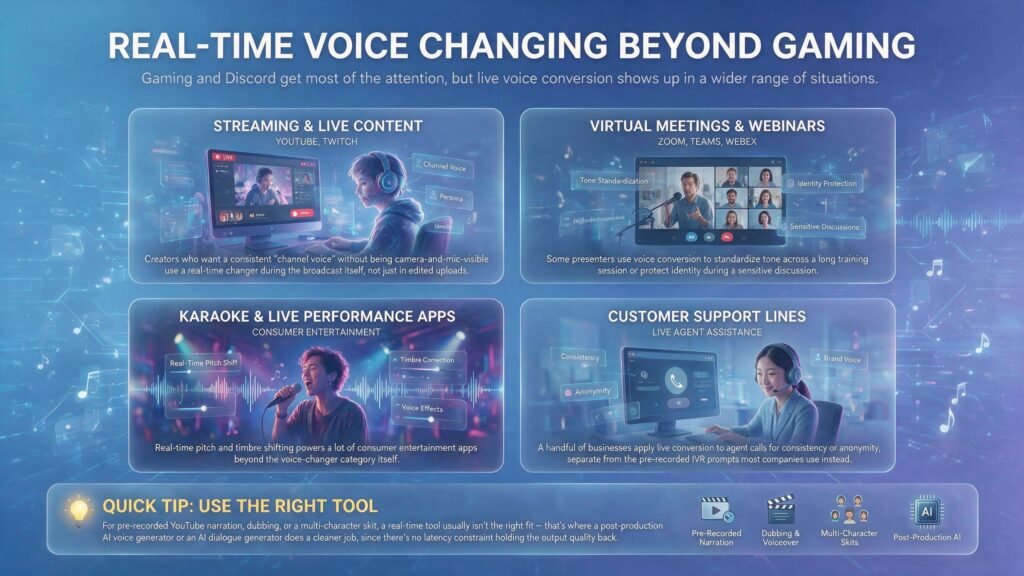 Real-Time AI Voice Changer: How to Change Your Voice Live in 2026 5 Real-Time AI Voice Changer