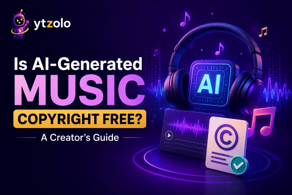 Is AI-Generated Music Copyright Free? A Creator's Guide 1 ai music copyright free