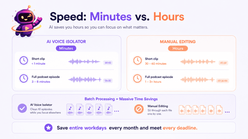 AI Voice Isolator vs. Traditional Audio Editing Software: Which Is Right for You? 3 audio editing software