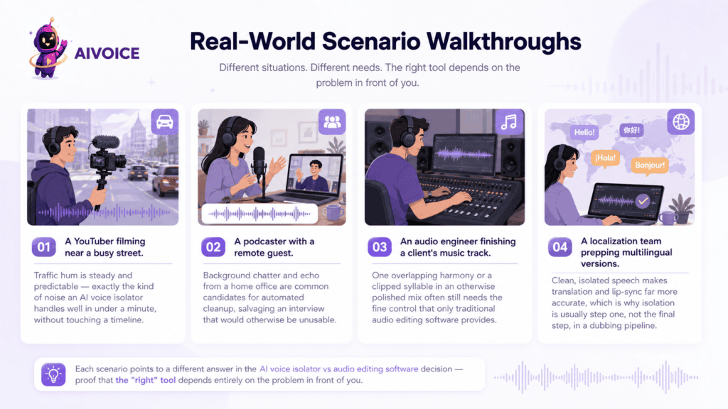 AI Voice Isolator vs. Traditional Audio Editing Software: Which Is Right for You? 5 audio editing software