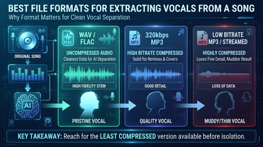 How to Extract Clean Vocals from a Song for Remixes and Covers 3 source separation