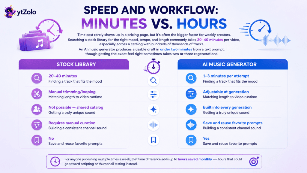 AI Music Generator vs. Stock Music Libraries: Which Should You Use? 3 stock music libraries