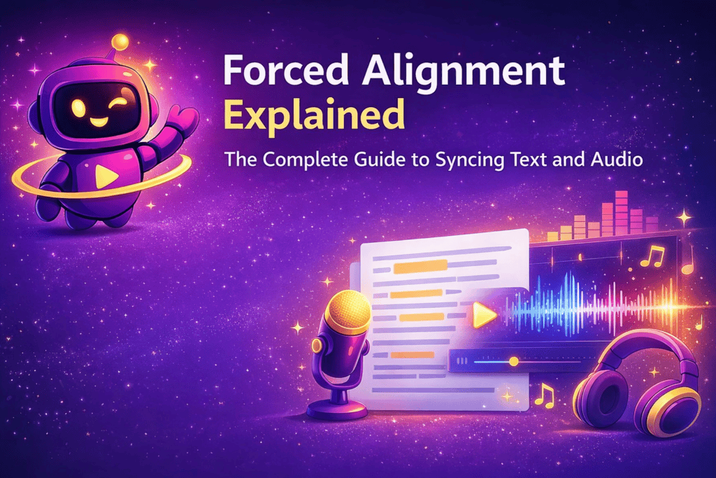 Forced Alignment Explained: The Complete Guide to Syncing Text and Audio