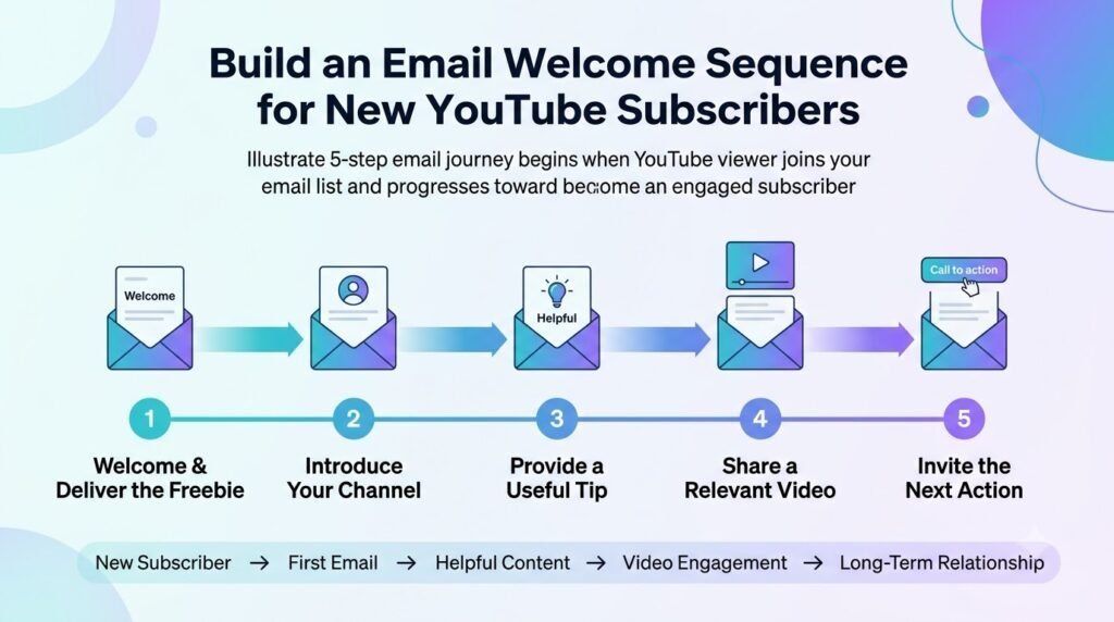 How to Build an Email List From Your YouTube Channel: A Step-by-Step Guide 7 Build an Email Welcome Sequence for New YouTube Subscribers