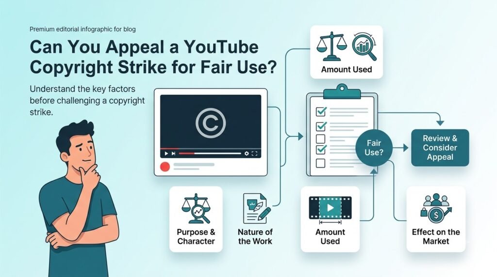 Can You Appeal a YouTube Copyright Strike for Fair Use