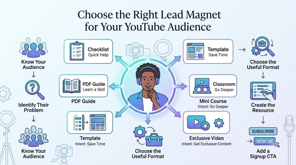 How to Build an Email List From Your YouTube Channel: A Step-by-Step Guide 3 Choose the Right Lead Magnet for Your YouTube Audience