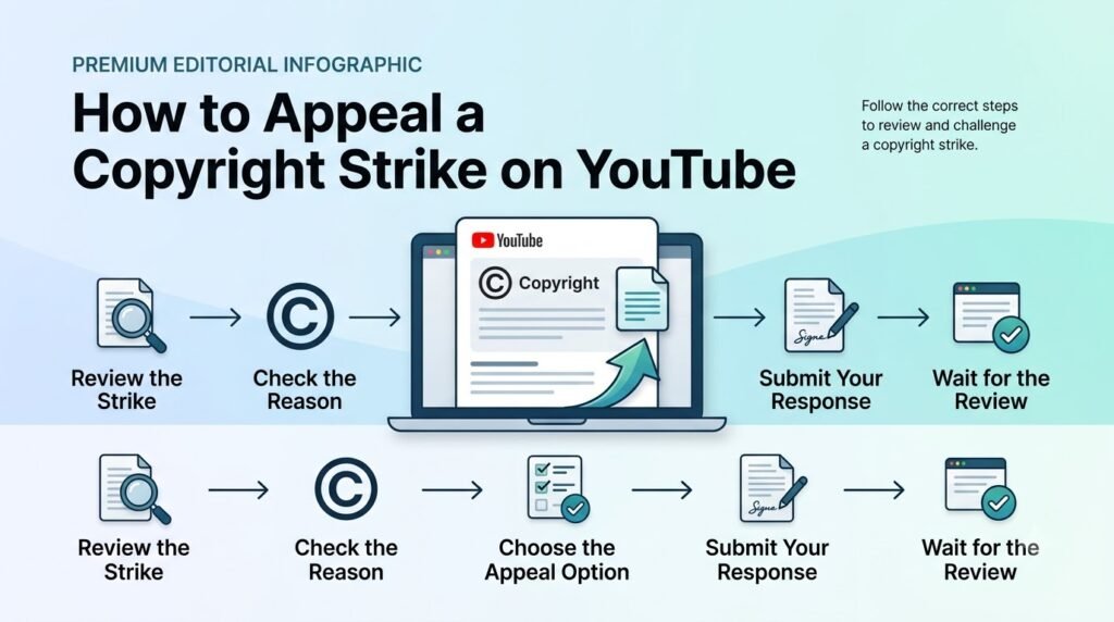 How to Appeal a Copyright Strike on YouTube