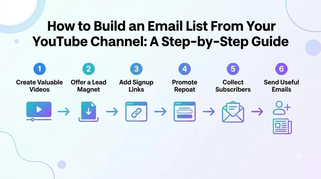 How to Build an Email List From Your YouTube Channel A Step-by-Step Guide