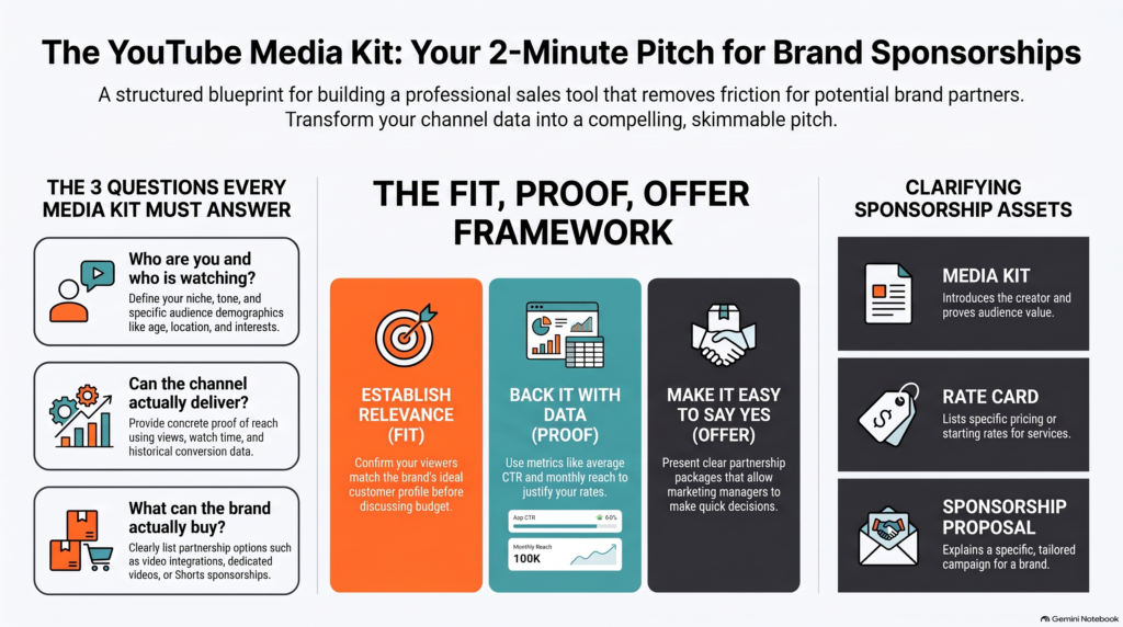 How to Make a Media Kit for YouTube Sponsorships A Step-by-Step Guide 
