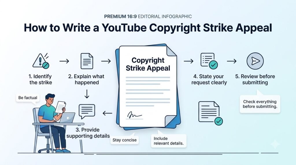 How to Write a YouTube Copyright Strike Appeal