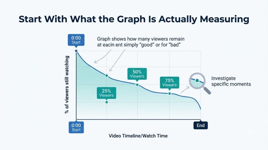 Start With What the Graph Is Actually Measuring
