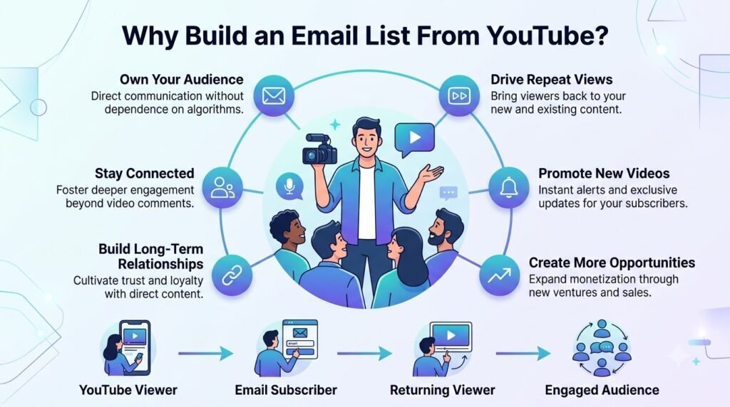 How to Build an Email List From Your YouTube Channel: A Step-by-Step Guide 2 Why Build an Email List From YouTube