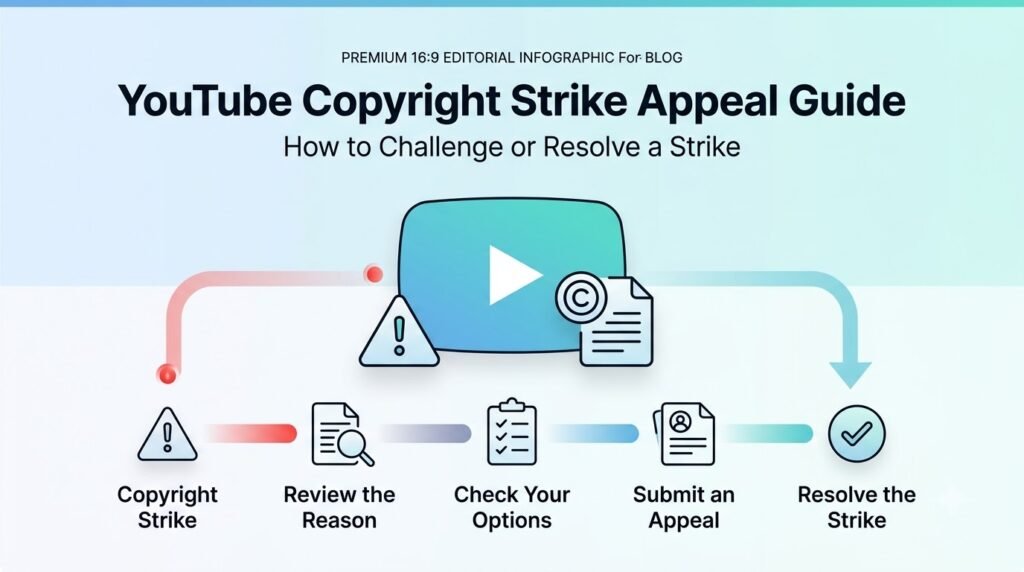 YouTube Copyright Strike Appeal Guide How to Challenge or Resolve a Strike