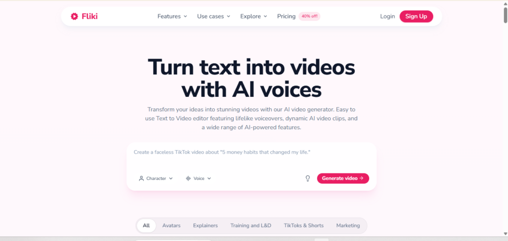 AI B-Roll Footage generator YouTube Videos: Generated vs Stock Workflows 6 fliki dash
