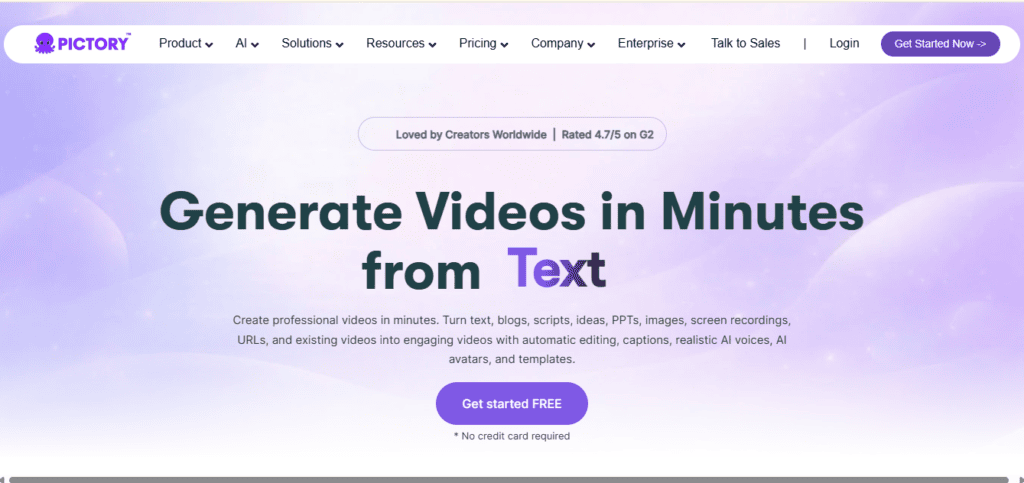 AI B-Roll Footage generator YouTube Videos: Generated vs Stock Workflows 5 Pictory