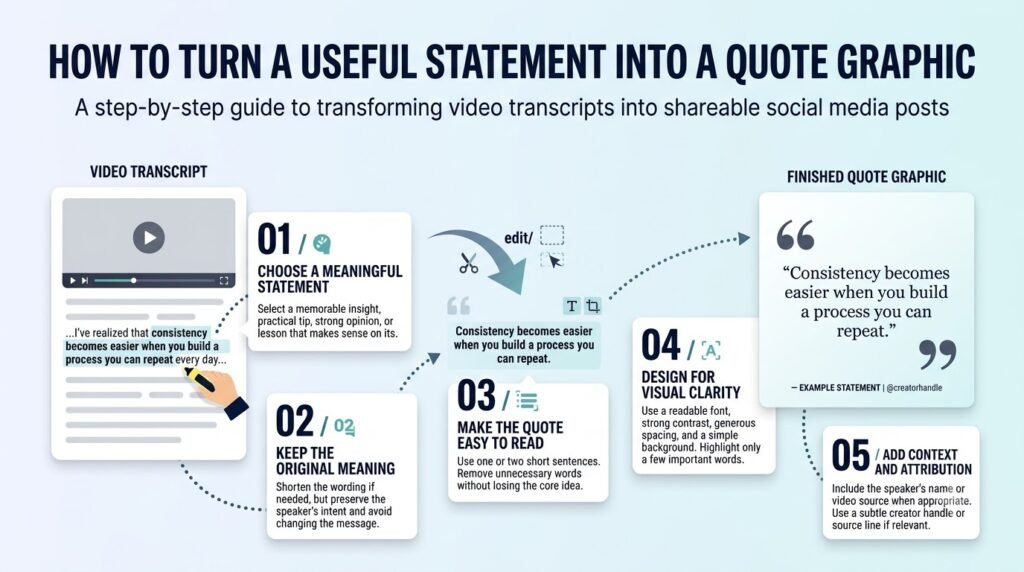 How to Repurpose One YouTube Video Into 10 Pieces of Content Across Platforms 4 How to Repurpose One YouTube Video Into 10 Content Pieces