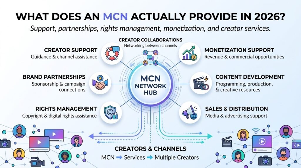 Multi-Channel Network vs Independent YouTube Creator 2026: 7 Key Differences 4 YouTube multi-channel network
