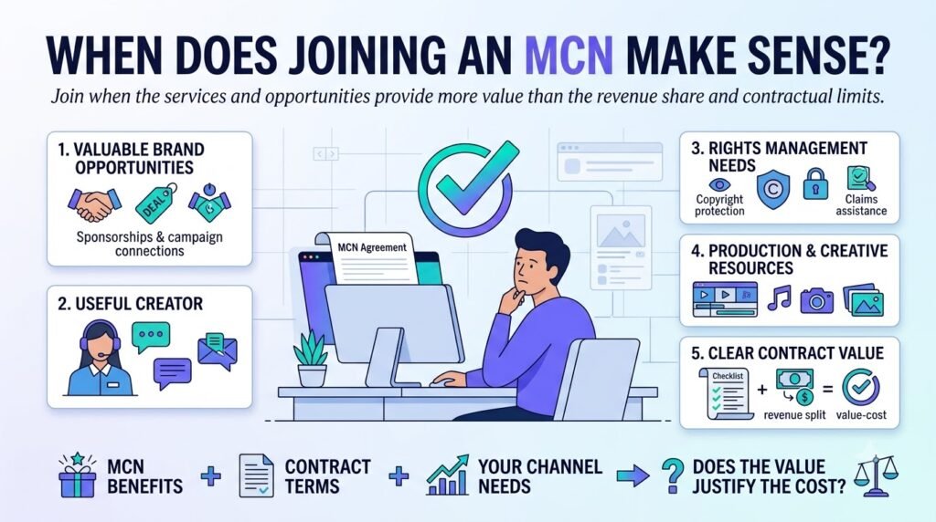 Multi-Channel Network vs Independent YouTube Creator 2026: 7 Key Differences 8 YouTube multi-channel network
