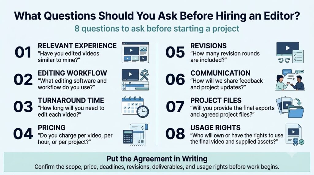 How to Find and Hire a Video Editor for Your YouTube Channel 5 how to find a reliable video editor for a YouTube channel