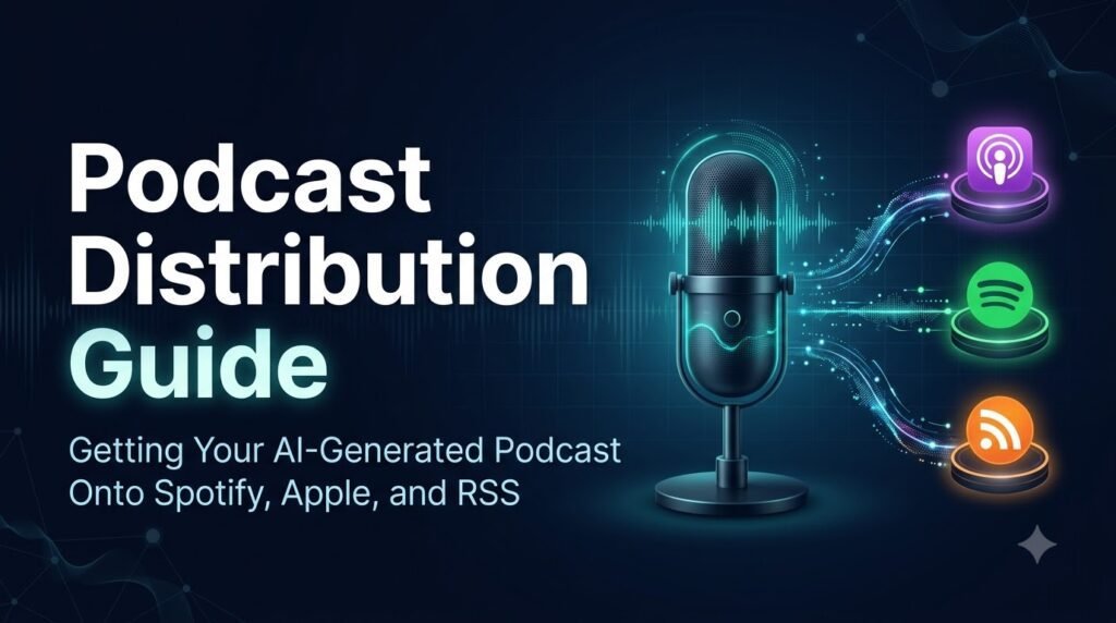 Current image: podcast distribution guide getting your ai-generated podcast onto spotify apple and rss